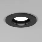 Светильник встраиваемый GU10 чёрный elektrostandard 25009/01 Asimo a064265