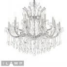 Светильник подвесной iLamp 6071-18 CR+CL Diamond