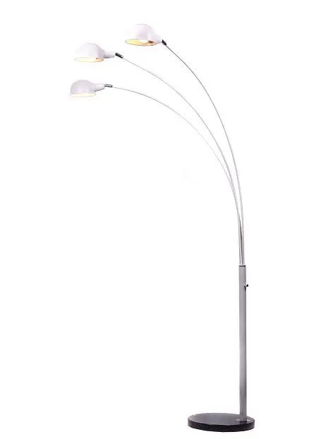 Торшер Lumina Deco LDF 8801-3 WT Wallscot Торшер Lumina Deco LDF 8801-3 WT Wallscot