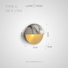 Бра VILHO R Цвет Латунь Lampatron vilho-r-brass 9112-25946