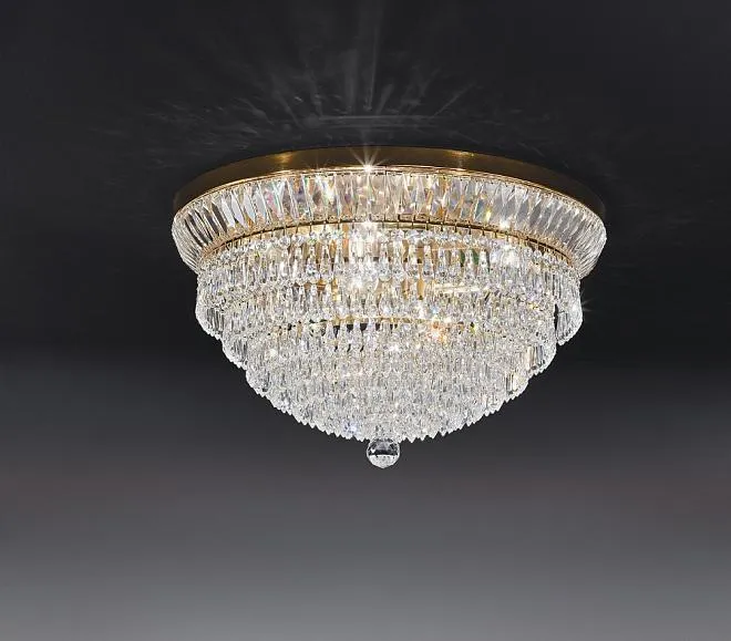 Потолочная люстра Reccagni Angelo New Orleans D30 CL Gold