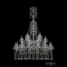 Люстра хрустальная Bohemia 1413/16+8+4/400/XL-163/2d Ni