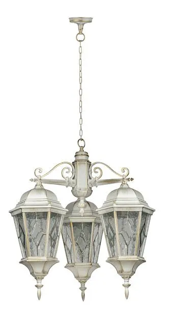 Уличный светильник подвесной Oasis Light 91470M/3 cover Gw ромб ASTORIA 2M Уличный светильник подвесной Oasis Light 91470M/3 cover Gw ромб ASTORIA 2M