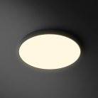 Потолочный светильник DISC BW Диаметр 30 см. Цвет черный. Lampatron bw-black-30 823-1473