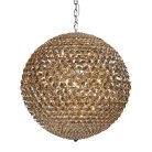 Подвесная люстра Illuminati MD103204-9A chrome/smoky Corso