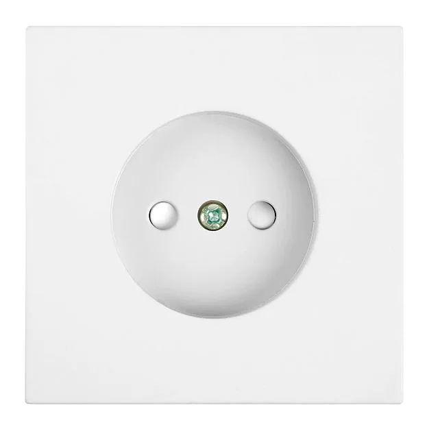 Розетка 1-местная с защитной шторкой (механизм), б/з, 250В, 16А, RST16-3109-01, белая магнолия Stekker 50439 Мия