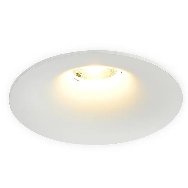 Светильник встраиваемый, 20Вт, D103хH65мм, 24°, 3000К, IP20, Ra>90, белый, блок питания в комплекте Donel DN12001R20W1W DN12