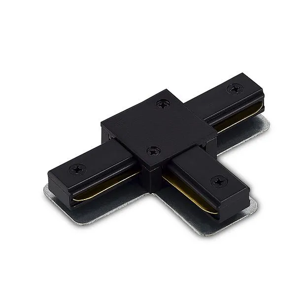 T-образный токопроводящий соединитель для шинопровода, черный, 106х69 мм Donel TC DN01B DN01