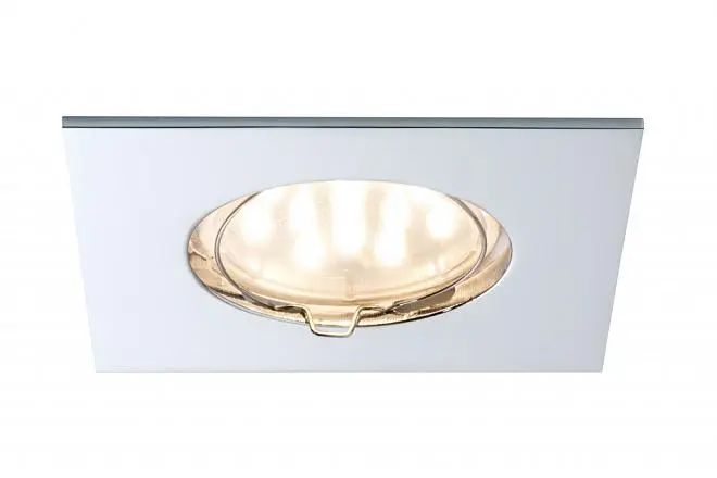 Встраиваемый светильник Paulmann 92763 EBL Coin LED 3x6,5W 51mm eckig Chrom Встраиваемый светильник Paulmann 92763 EBL Coin LED 3x6,5W 51mm eckig Chrom