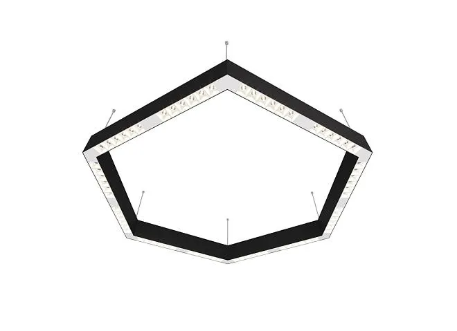 Подвесной светодиодный светильник 0,9м 72Вт 48° Donolux dl18515s111b72.48.900ww Eye-hex Подвесной светодиодный светильник 0,9м 72Вт 48° Donolux dl18515s111b72.48.900ww Eye-hex