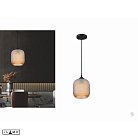 Подвесной светильник iLamp 8105P BK-AM Rich