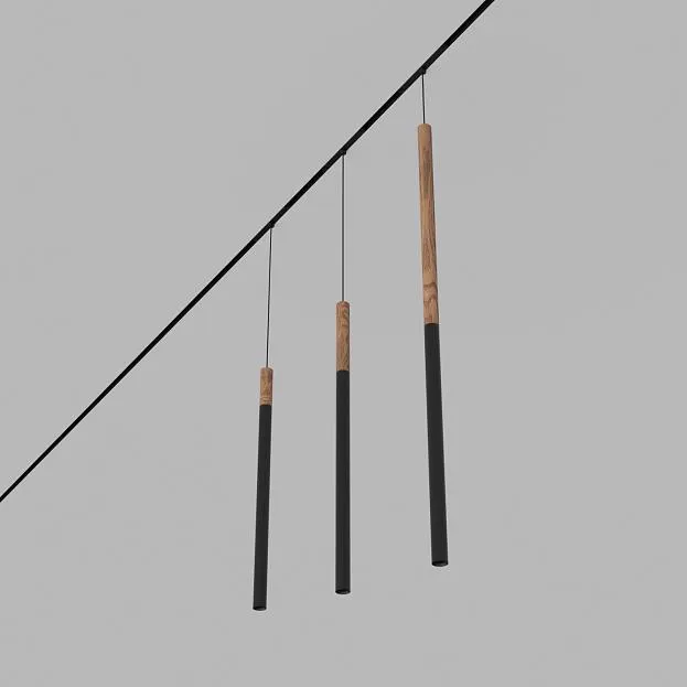Светодиодный светильник для магнитной системы Ledron Sagi 012 Wooden 300 Black Светодиодный светильник для магнитной системы Ledron Sagi 012 Wooden 300 Black