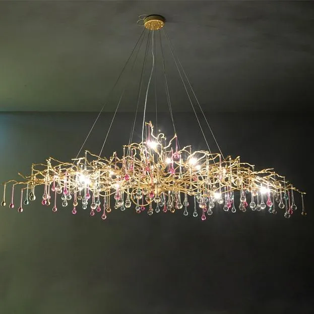 Подвесная люстра Bijout 24 L180 Multicolor ImperiumLoft 105447-26 105447-26