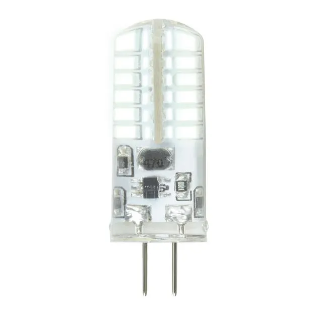 Лампочка светодиодная Uniel LED-JC-12/3W/4000K/G4/CL SIZ05TR JC 12V Лампочка светодиодная Uniel LED-JC-12/3W/4000K/G4/CL SIZ05TR JC 12V