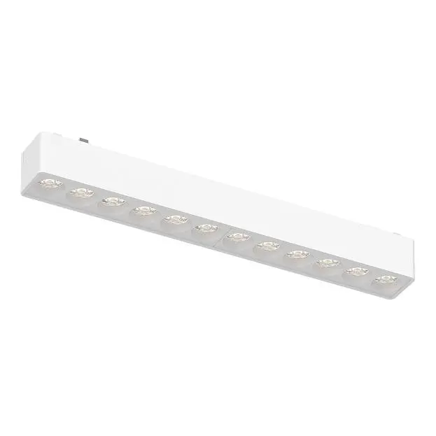 Магнитный трековый светильник Белый LED 48V ST Luce ST673.536.12 SKYFLAT Магнитный трековый светильник Белый LED 48V ST Luce ST673.536.12 SKYFLAT