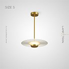Подвесной светильник AMOS Размер S. Цвет Латунь Lampatron amos-s-brass 7015-19296