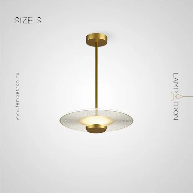 Подвесной светильник AMOS Размер S. Цвет Латунь Lampatron amos-s-brass 7015-19296 Подвесной светильник AMOS Размер S. Цвет Латунь Lampatron amos-s-brass 7015-19296