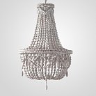 Люстра Rh Anselme White Wood Large Chandelier 84548-22 ImperiumLoft