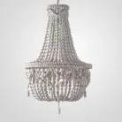 Люстра Rh Anselme White Wood Large Chandelier 84548-22 ImperiumLoft