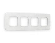 Рамка Opera (Белый мрамор) 4-ая Ambrella Volt OF940104 OMEGA