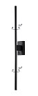 Бра Crystal Lux LARGO AP12W BLACK 0780/412