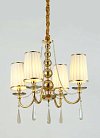 Подвесная люстра Lumina Deco Fabione LDP 1200-4 F.GD