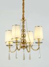 Подвесная люстра Lumina Deco Fabione LDP 1200-4 F.GD