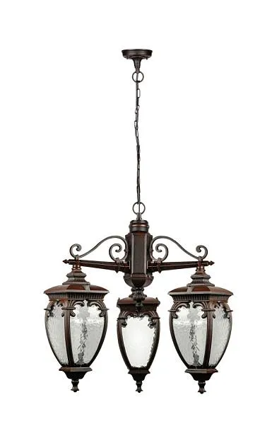 Уличный светильник подвесной Oasis Light 86270/3 02 R VERONA Уличный светильник подвесной Oasis Light 86270/3 02 R VERONA