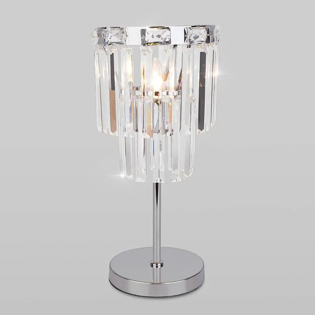 Настольная лампа Eurosvet 01136/1 хром Elegante a060647