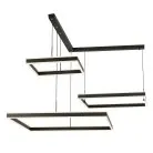 Люстра подвесная с пультом Чёрная Citilux CL719K311 Дуэт