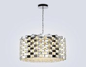 Подвесная люстра Ambrella light LH41006/18 CH/CL хром/прозрачный E14*18 max 40W D700*320