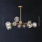 Люстра RH 9 плафонов. Lampatron 799-3561