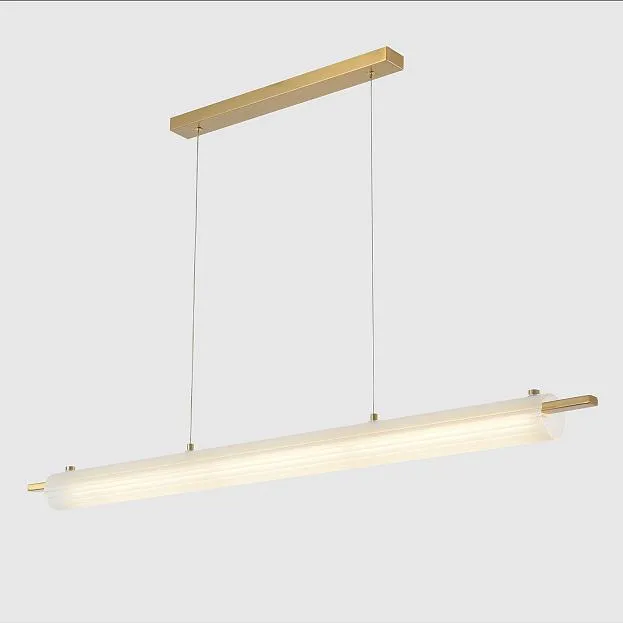 Светильник подвесной Crystal Lux TUNNEL SP40 LED BRASS