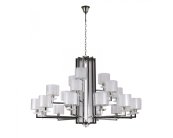 Люстра NEWPORT 4412+6+3/C black glossy