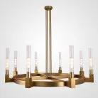 Люстра Canelle Round Chandelier 8 Modern Brass 84600-22 ImperiumLoft