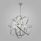 Подвесная люстра Eurosvet 60139/8 хром Santi a058347