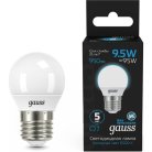 Лампа Gauss 102502210-M A60 10W 800lm 4100К E27 Сенсор LED