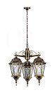 Уличный светильник подвесной Oasis Light 91470M/3 cover Gb овал ASTORIA 2M
