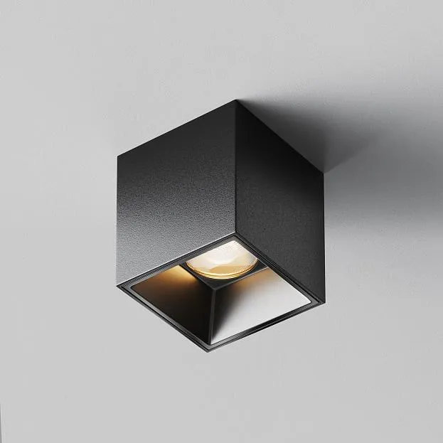 Потолочный светильник Technical Maytoni C064CL-5W2.7K-SQ-B Alfa LED Потолочный светильник Technical Maytoni C064CL-5W2.7K-SQ-B Alfa LED