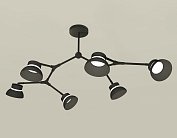 Люстра на штанге Ambrella light XB9056100/6 SBK/FR