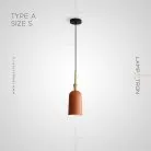 Подвесной светильник FINA Тип A. Размер S. Цвет Оранжевый Lampatron 6532-24506