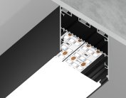 Алюминиевый профиль накладной/подвесной Ambrella light GP3100BK Profile System