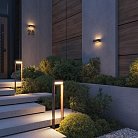 Настенный светильник коричневый/металл IP65 LED 12W 450Лм 3000K 140° Odeon light 7118/12WL TWINSET