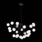 Светильник подвесной Черный/Прозрачный Белый G4 LED 27*2W ST Luce SL376.403.27 DEMELE