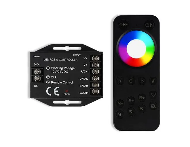 Контроллер для светодиодных лент RGBW с сенсорным радио пультом 2.4G  Ambrella light GS11461