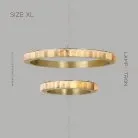 Кольцевые люстры и светильники MONSINE Размер XL. Цвет Латунь Lampatron 5038-12846