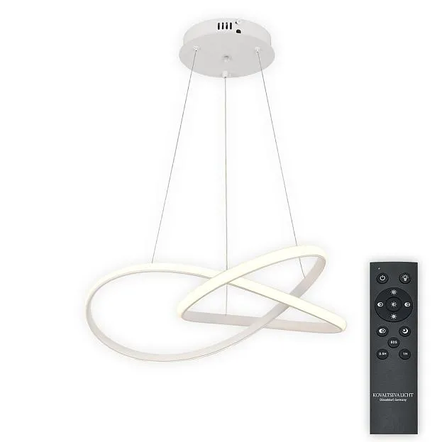 Подвесной светильник светодиодный с пультом Natali Kovaltseva HIGH-TECH LED LAMPS 82075 Finam