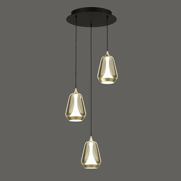 Подвесной светильник Delight Collection MD24001011-3A brass/champagne MD24001011 Подвесной светильник Delight Collection MD24001011-3A brass/champagne MD24001011