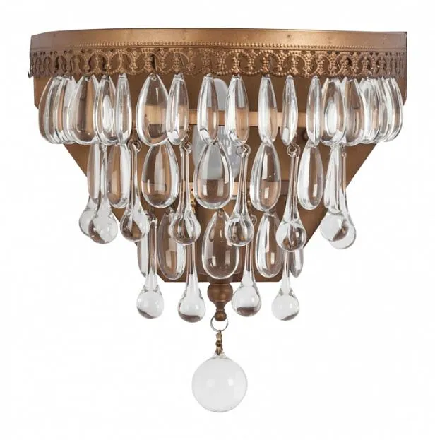 Бра Clarissa Glass Drop Sconce ImperiumLoft 84984-22 44.070