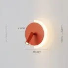 Бра DOM Цвет оранжевый Lampatron dom-oramge 9008-25580